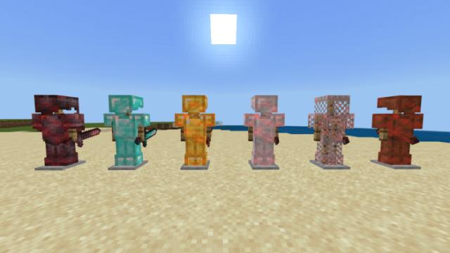 Броня в стиле металлик сзади