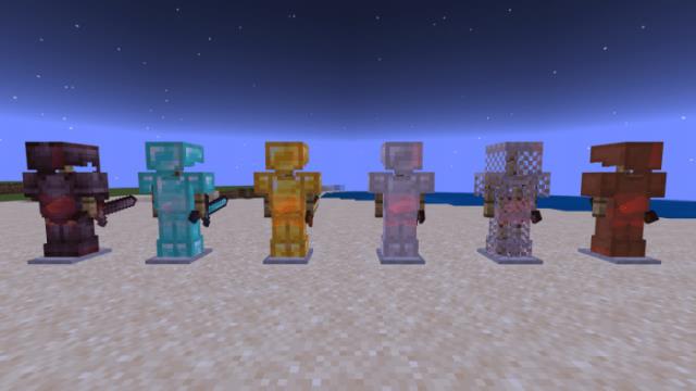 Броня в стиле красных квадратов сзади