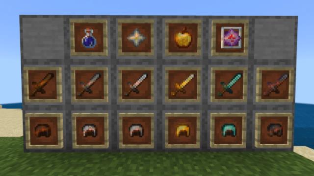 Предметы в стиле желтых лучей