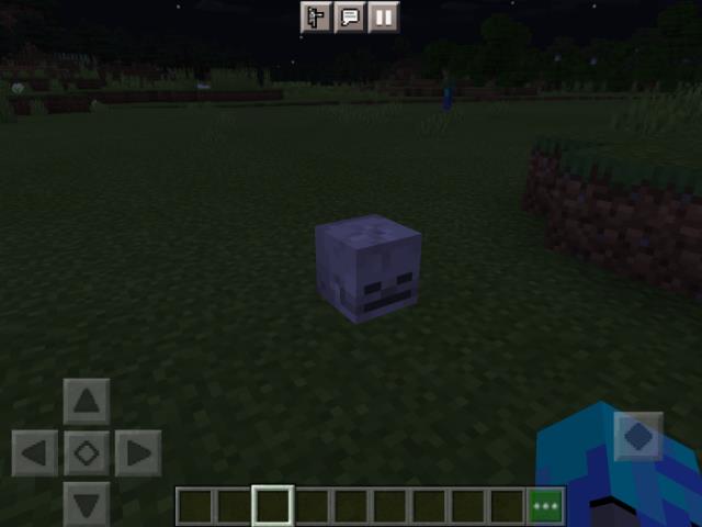 Голова скелета