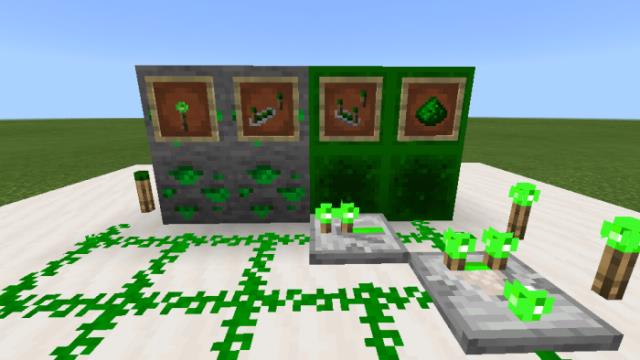Вещи из зеленого редстоуна