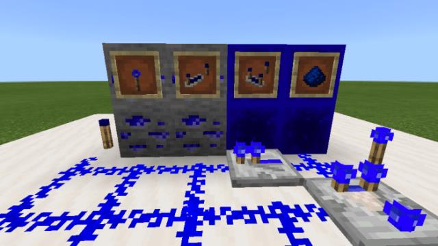 Вещи из синего редстоуна
