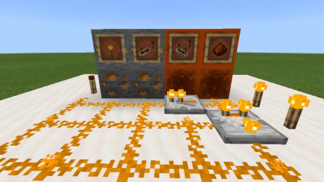 Вещи из оранжевого редстоуна