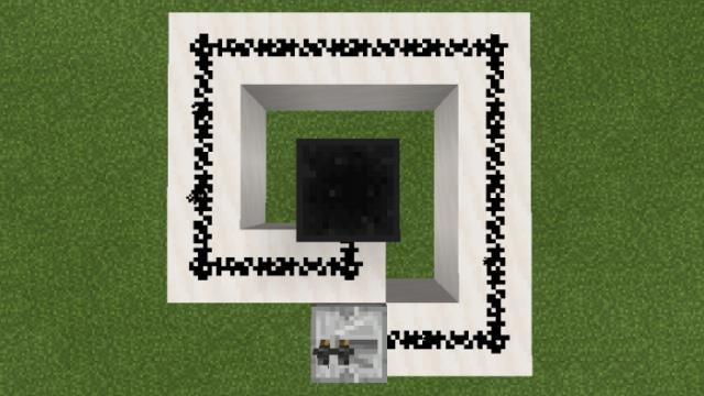 Черный цвет редстоуна