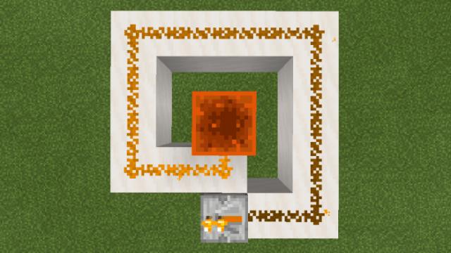 Оранжевый цвет редстоуна