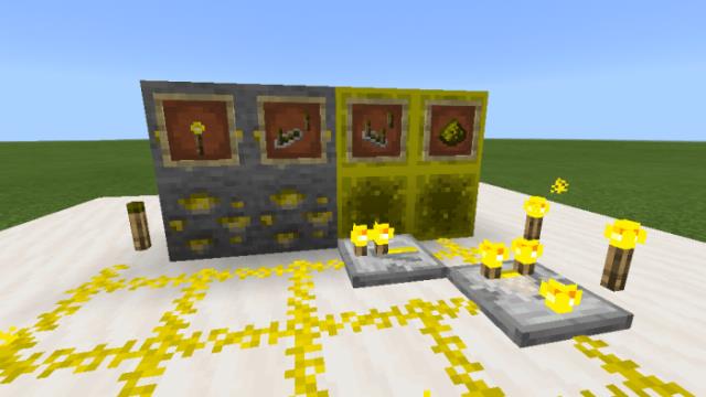 Вещи из желтого редстоуна