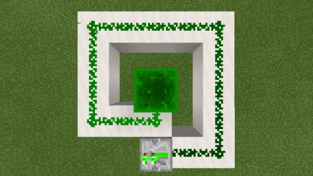 Зеленый цвет редстоуна