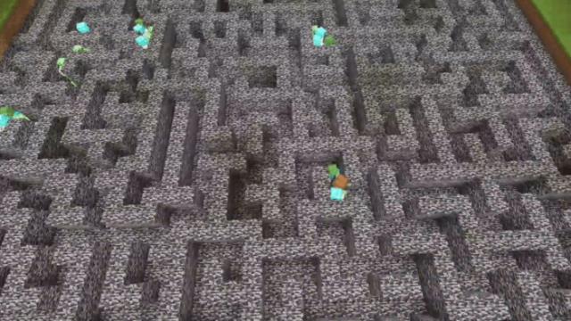 Лабиринт из коренной породы (уровень 11)