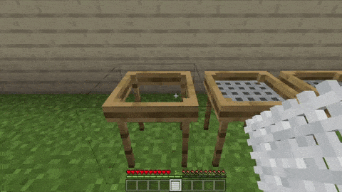 Установка сетки на сито