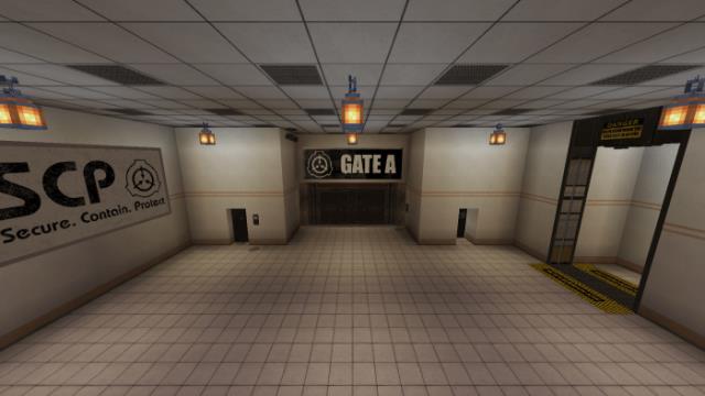 Интерьер зоны SCP