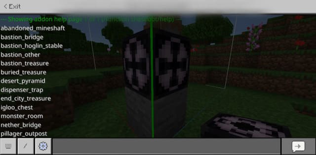 Страница помощи дополнения