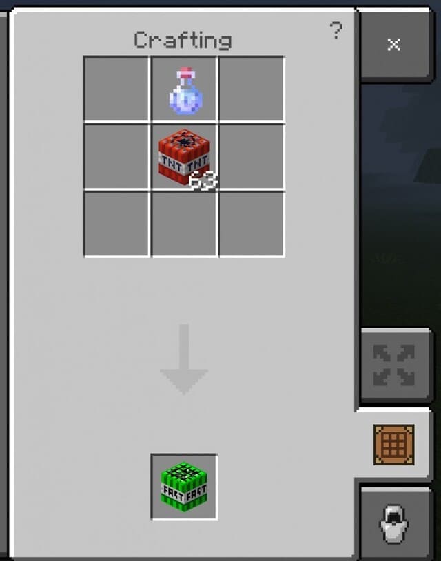 Крафт различных TNT 8 вариант