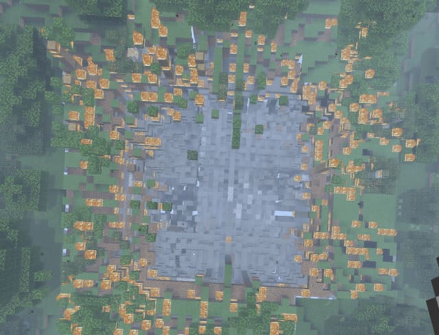 Разрушения от божественной бомбы