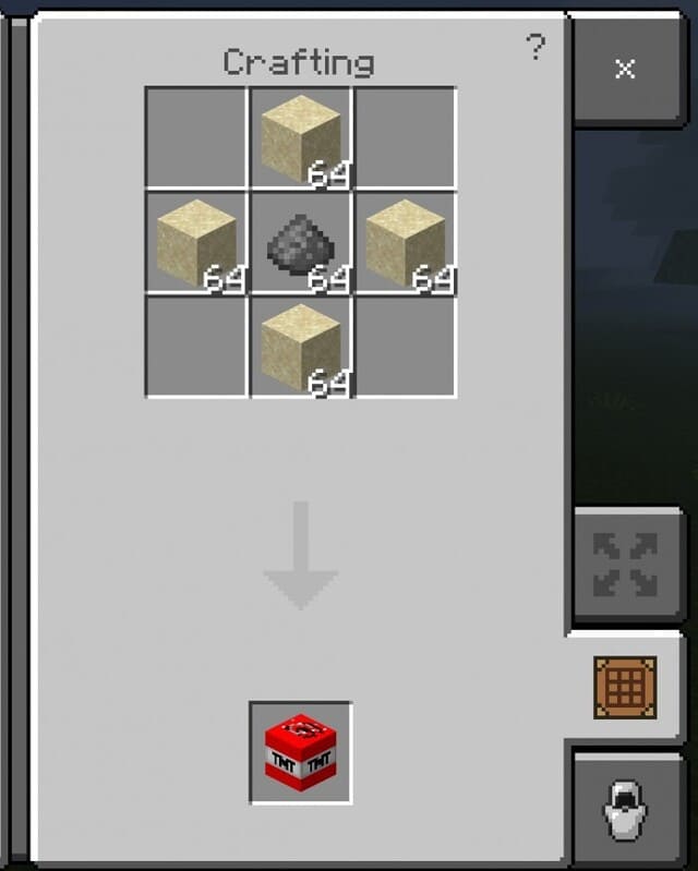 Крафт различных TNT 6 вариант