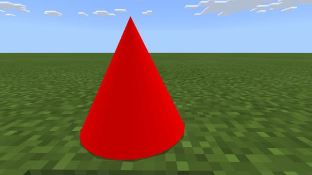 Модель в виде конуса