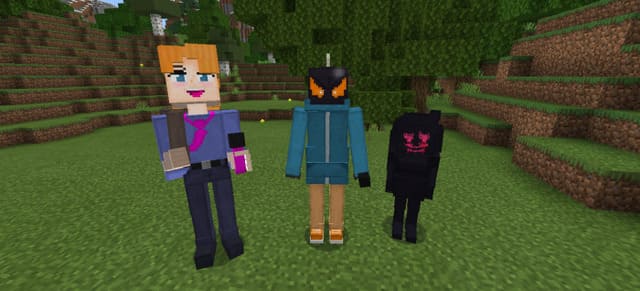 Три жутких моба в ряд