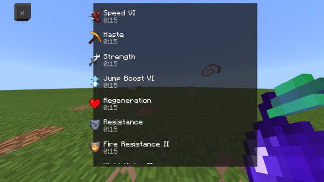 Эффекты зачарованного обсидианового яблока