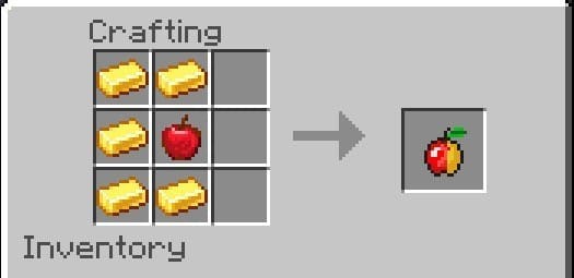 Наполовину золотое яблоко