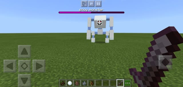 Снежный монстр босс