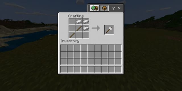 Рецепт крафта молота