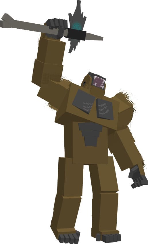 Конг с топором