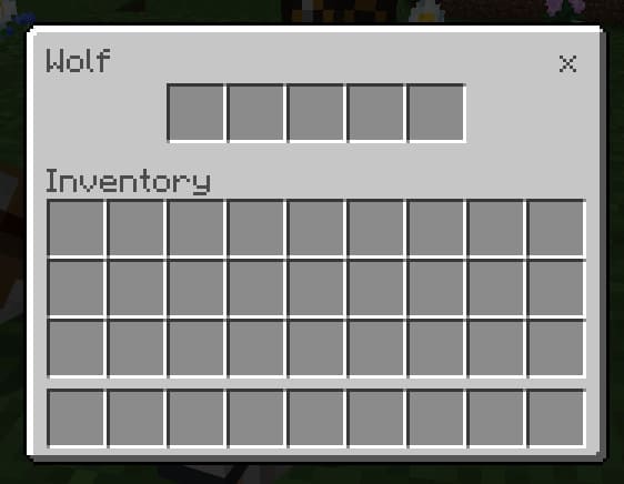Инвентарь волка