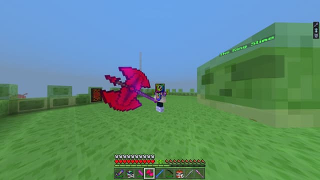 Игрок с огромным топором