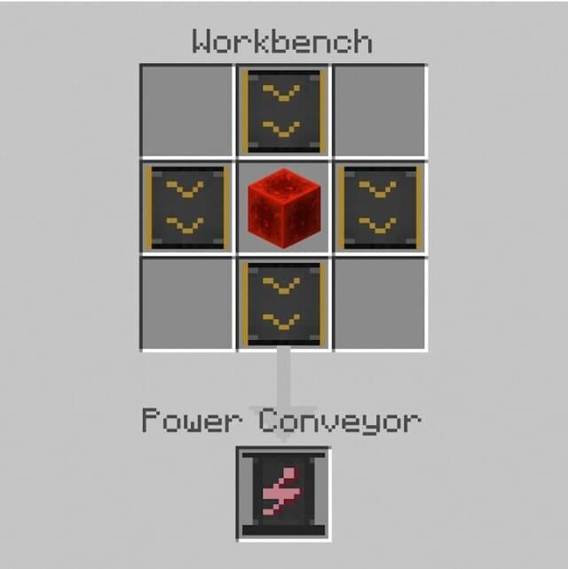 Крафт заряженного конвейера