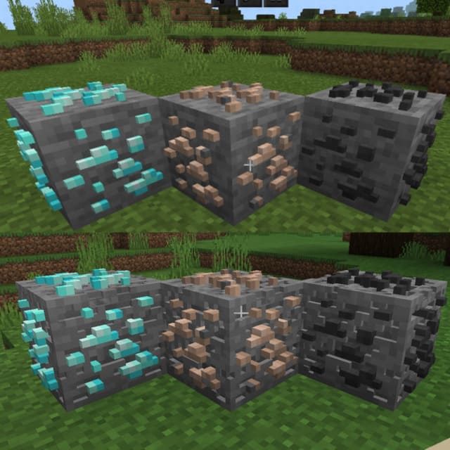 Три вида руды