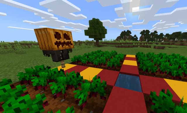 Пугало в огороде