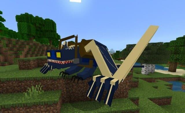 Призрачный монстр с седлом