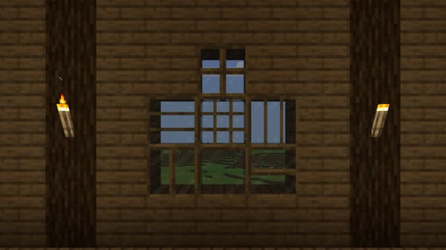 Тонированное стекло в рамке