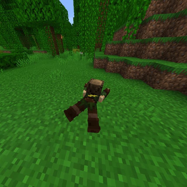 Игрок лежит на земле