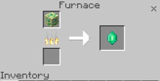 Получение изумруда Края из руды