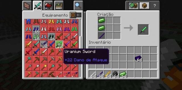 Урановый меч крафт