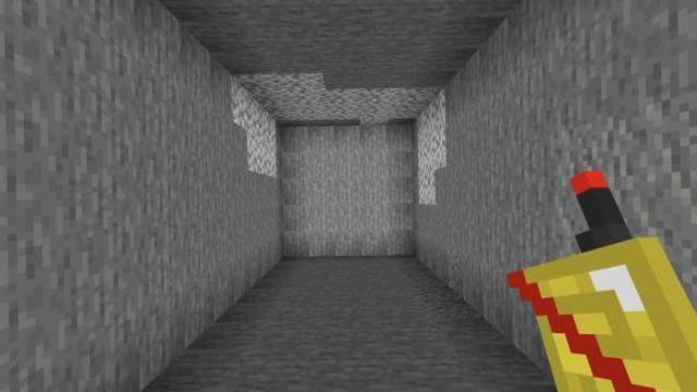 Поисковик золотой руды после использования