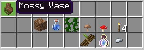 Замшелые вазы