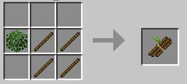 Добавление палок для поджога