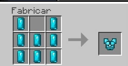 Аквамариновый нагрудник