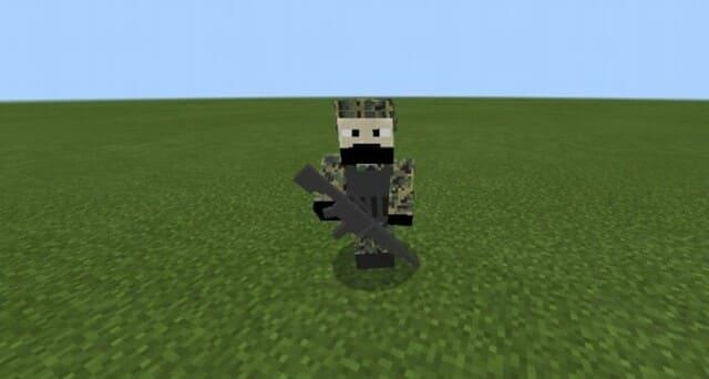 Морская пехота с оружием