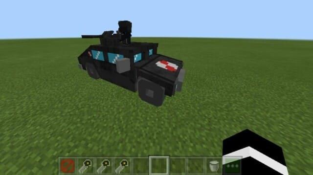 Грузовик с пулеметом