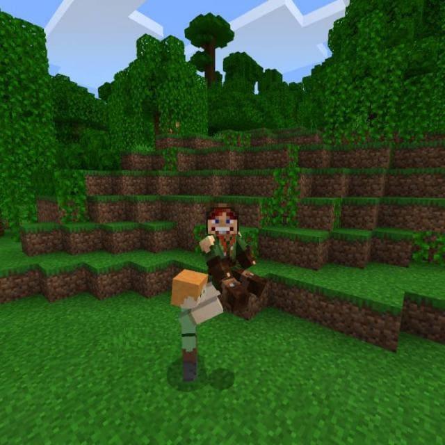 Игрок поднимает пользователя