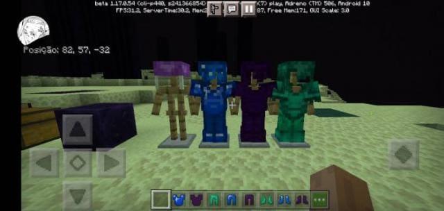 Разные виды брони