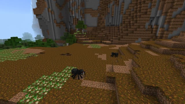 Красивый горный биом