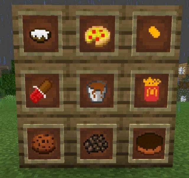 Разные виды еды