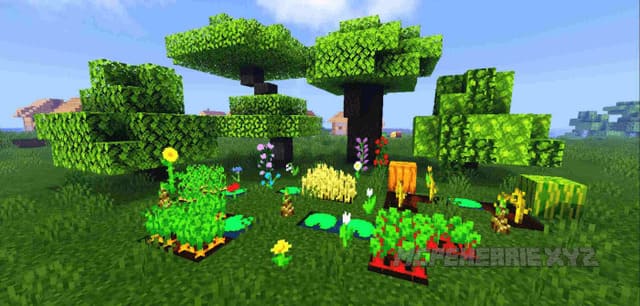 Природа без использования шейдеров