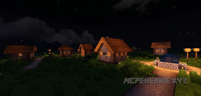 Ночь в деревне