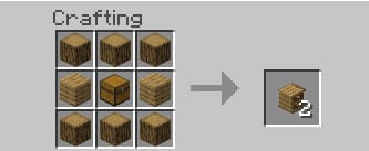 Прикроватный столик крафт