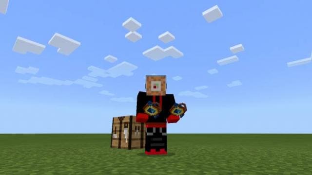 Лечебный амулет на игроке