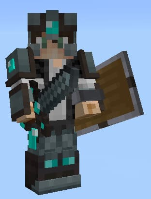 Минималистичная алмазная броня